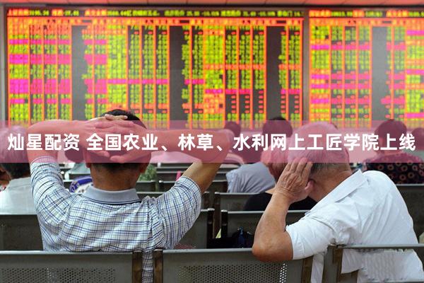 灿星配资 全国农业、林草、水利网上工匠学院上线